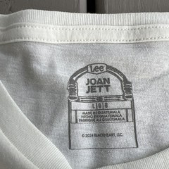 NWT Joan Jett And The Blackhearts Bad Reputation Graphic Band Tee Shirt Mens L