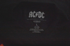 AC/DC Mens Let There Be Rock Angus Young Playing Guitar Graphic Shirt New S-2XL