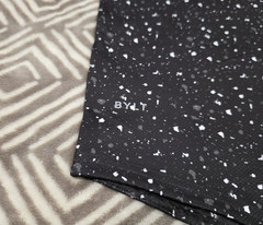 NWT BYLT Premium Basics Mens Drop Cut S S T-Shirt Size XXL Performance+ Speckled