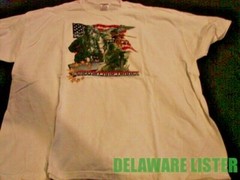 US Military SUPPORT OUR TROOPS USA White T-shirt Many size Available New in Bag