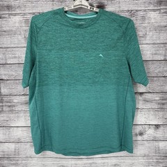 Tommy Bahama IslandZone Shirt 2XL Teal Performance T-Shirt Lightweight Stretch