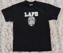 Vintage LAPD Los Angeles Police Department Mens T Shirt Sz M 38-40 Single Stitch