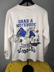 Vintage AND1 Shirt Youth XL Long Sleeve Trash Talk Basketball USA 90s 22”x26”