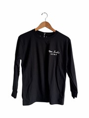 Tom Sachs Lunar Lander Long Sleeve T-Shirt Size XS Mens Unisex Black