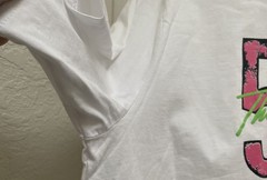 Levi’s 501 The Original Shirt Large White Short Sleeve Relaxed Script