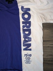 Air Jordan Concord Purple Shirt Stats Medium Vintage