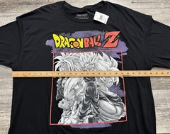 NEW Dragon Ball Z Teen Gohan Shirt Mens 2XL Anime Tee Black Short Sleeve Toei