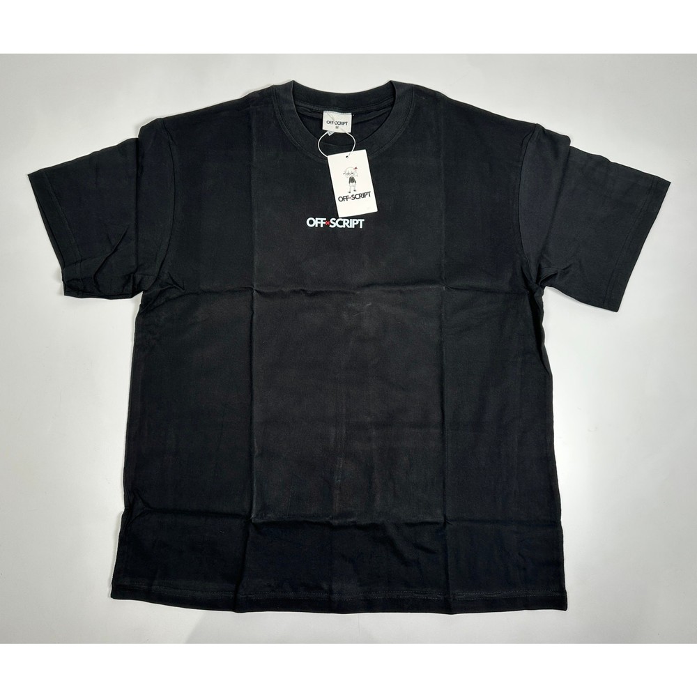 Off Script OG Short Sleeve T-Shirt Black Size Medium NWT #105A