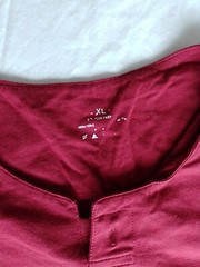 Mwns T Shirt Unbranded Size XL Short Sleeve Red 26969