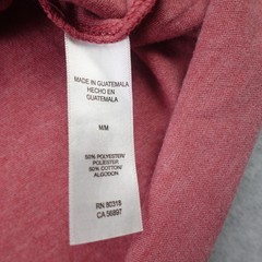Lucky Brand Shirt Mens Size M Red Washed Casual Henley Long Sleeve Cotton