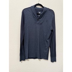 G-Star RAW Mens Shawl Button Neck Long Sleeve Top Shirt