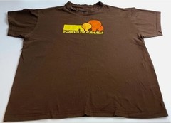 Boards of Canada Band Logo Dark Chocolate Cotton T-Shirt Full Size S-5XL HV251