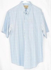 Men’s Shirts Cotton Short Sleeve Casual Non-Iron Machine Wash Button Down