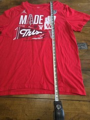 Jordan Brand Houston Cougars 2021 Final Four Locker Room Shirt Red XL NCAA