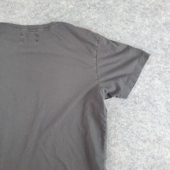 Sol Angeles Shirt Mens Medium Gray Crew Neck Short Sleeve Graphic Stretch Casual