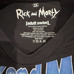 Rick and Morty Men’s T shirt 2XL