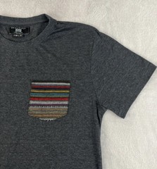Beautiful Giant mens gray short sleeve pocket tshirt size medium