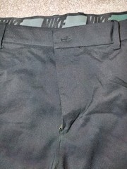 Nike Golf Shorts Mens Black Dri-Fit Performance Stretch Flat Front