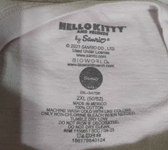 Bioworld Hello Kitty & Friends by Sanrio Pink TShirt Short Sleeve Adult 2XL