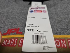 Jansport NEW Mars Exploration Rovers J.P.L. Graphite Short Sleeve Tshirt SZ XL