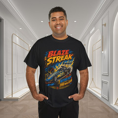 Blaze Streak Nitro Dragster Racing Vintage Graphic T-Shirt