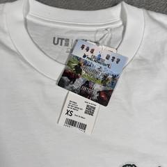 Uniqlo x Final Fantasy Pixel Remaster Tee Mens XS White Yoshitaka Amano Art NWT