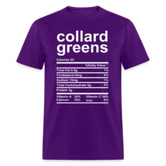Collard Greens Nutrition Facts T-Shirt