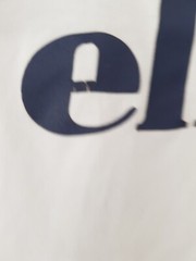 Ellesse T Shirt Size S 38″ Chest Slight Peeling Of Logo As Shown