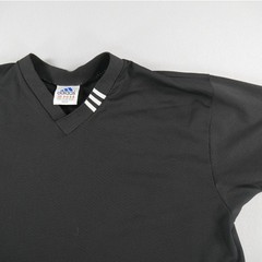 Vintage 90s Adidas Mesh Jersey Black Mens Size XL Athletic Boxy Fit Gym Workout