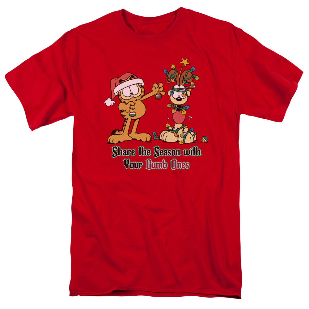 Garfield “Share The Season” T-Shirt – Regular or Tank – to 5X