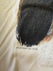 Vintage Shih Tzu Dog Single Stitch Shirt Sz XL Animal Nature White Tee (Desc.)