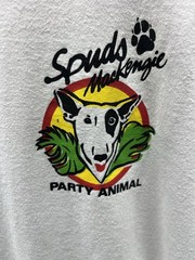 Vintage 80’s Spud Mackenzie Sz L Bud Party Animal Shirt Screen Stars (8)