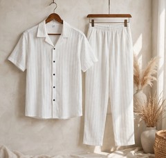 Men shirt and pant comboset