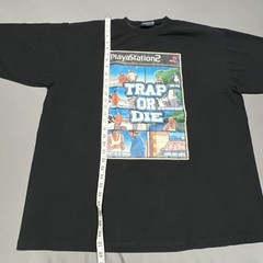 Russo Wear Jeezy Trap Or Die Shirt Men’s 2XL Black PlayaStation -5180