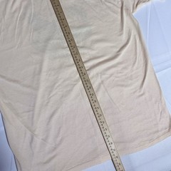 Vintage Hanes 50/50, Graphic, USA, Single Stitch, Tan/Peach, Female, XL