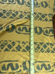 Vintage Trader Bay SS Mens Medium Aztec Mock/Turtle Neck Knit Single Stitch