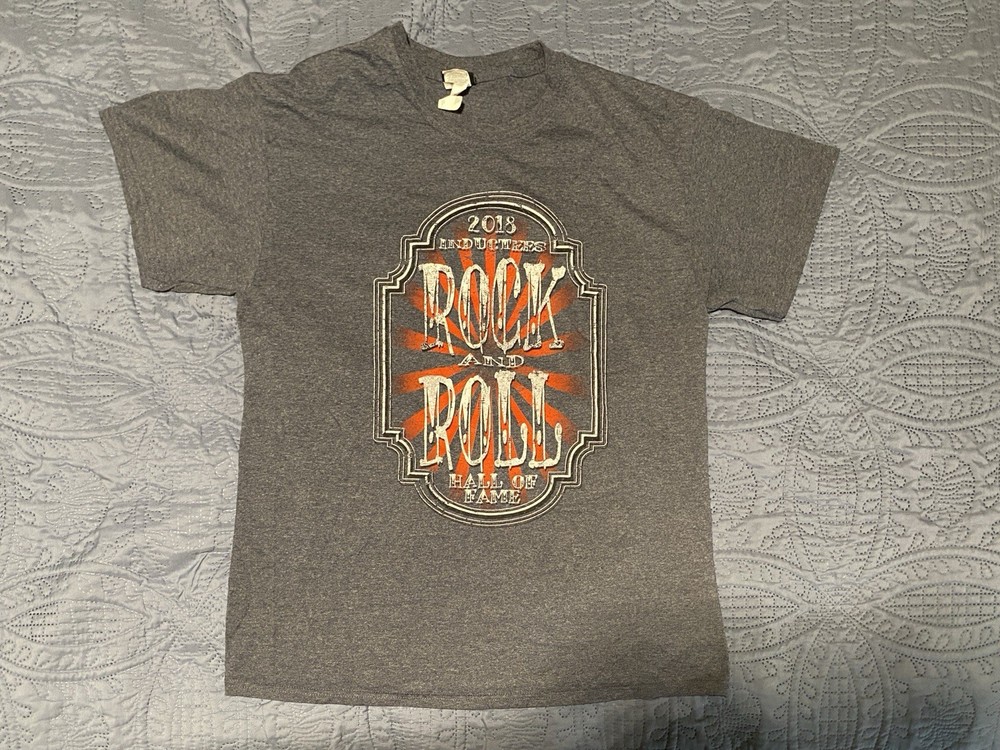 2018 Rock and Roll Hall of Fame Inductees Tshirt Size L