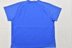 The Foundry Supply Co Men’s Size 4XL Blue Performance Tee Short Sleeve Raglan