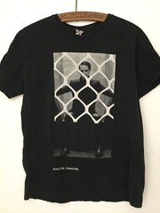 Marilyn Manson Bay Island Sportswear T Shirt Mens Medium Black