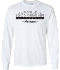 Lake Charles Louisiana T-Shirt Long Sleeve Graphic tee