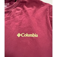 Columbia Mens Texas Graphic Tee Maroon Short Sleeve Armadillo Logo Size M 1713