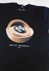 AS COLOR ARCTIC MONKEYS 2022 Concert T-Shirt Graphic Black Medium Unisex NWOT
