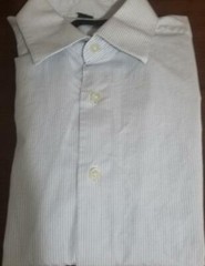 DKNY Long Sleeve Dress Shirt 100% Soft Cotton Button Up Collar .USA Seller
