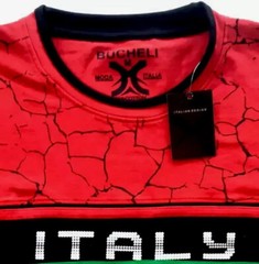 Men’s Bucheli Cotton T Shirt,Italian Style,Slim Fit,Stretch M….A22.A