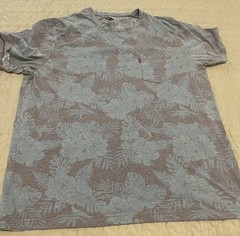 Levis Floral Palm Pocket T-shirt Men’s Size 2XL Faded Tropical Beach summer Tee