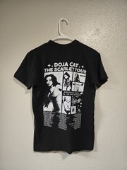 DOJA CAT THE SCARLETT TOUR 2023 MENS SMALL BLACK TSHIRT, HIP HOP, RAP, ICE…