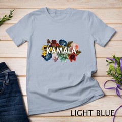 Kamala Harris Vintage Floral Feminine First Female President Unisex T-shirt