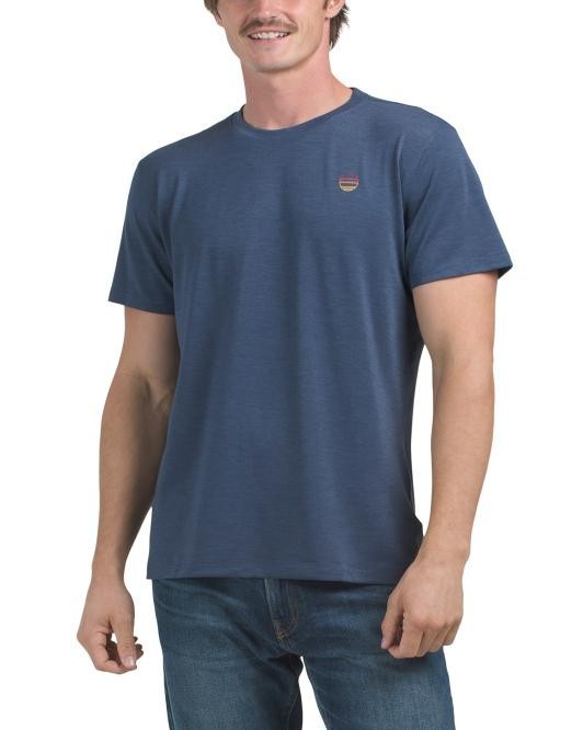 Marine Layer Air Crew Tee Vintage Indigo Men’s T Shirt Small