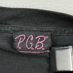 Vintage PGB Gepetto Shirt Mens 2XL Black Southwestern Beaded Gem Studded Art Tee
