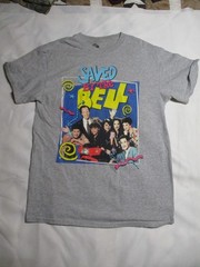 Saved By The Bell Gray Graphic T-Shirt Size Medium